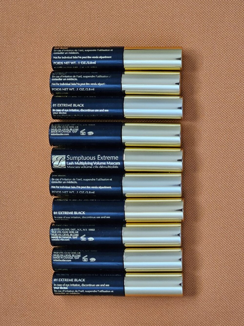 Estée Lauder Sumptuous Extreme Lash Mascara 01 Extreme Black 2.8ml 10-Piece - Picture 2 of 2